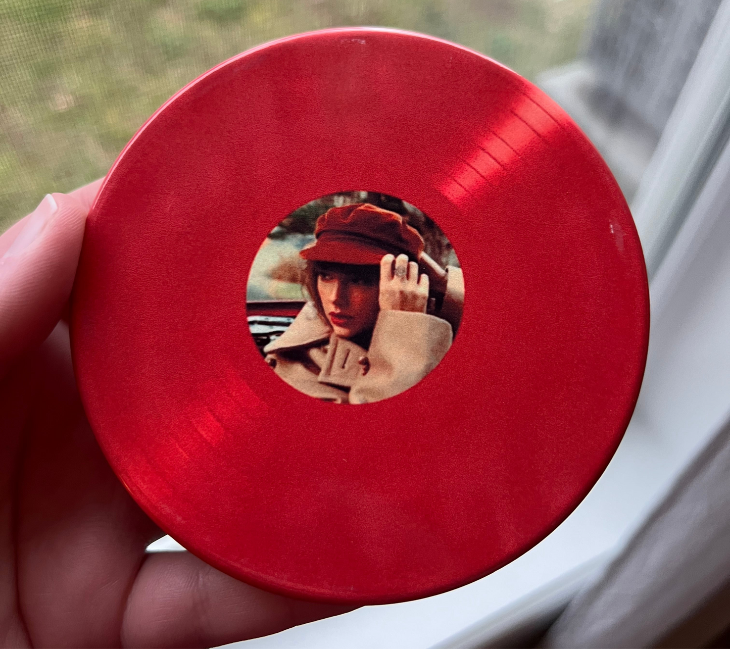 Red Taylor’s Version Coaster