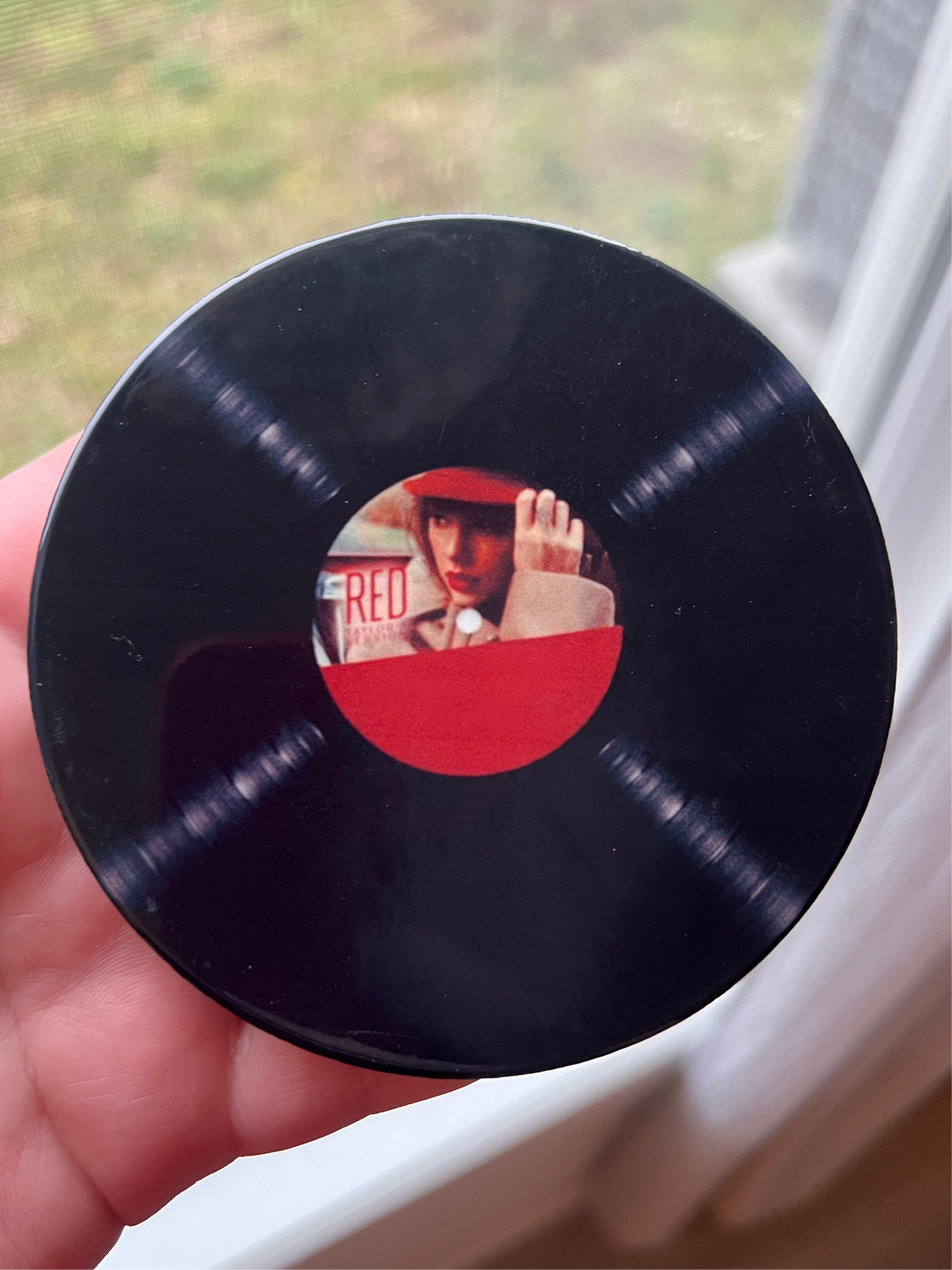 Red Taylor’s Version Coaster