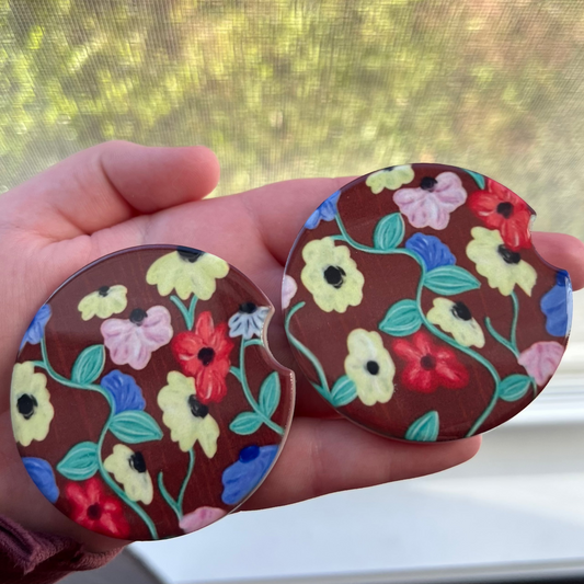 Surprise Song Piano Car Coasters